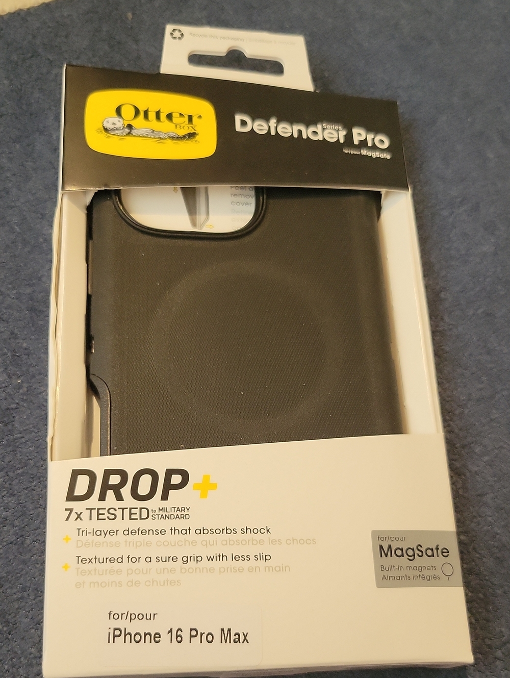Otter Box Defender Pro Case iPhone 16 Pro Max New
